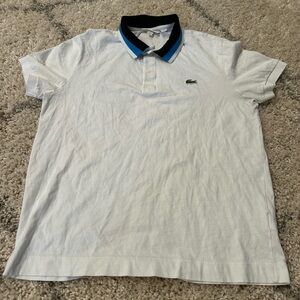 Lacoste polo shirt White size L Fit